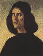 Portrait of Michele Marullo (mk36) Sandro Botticelli